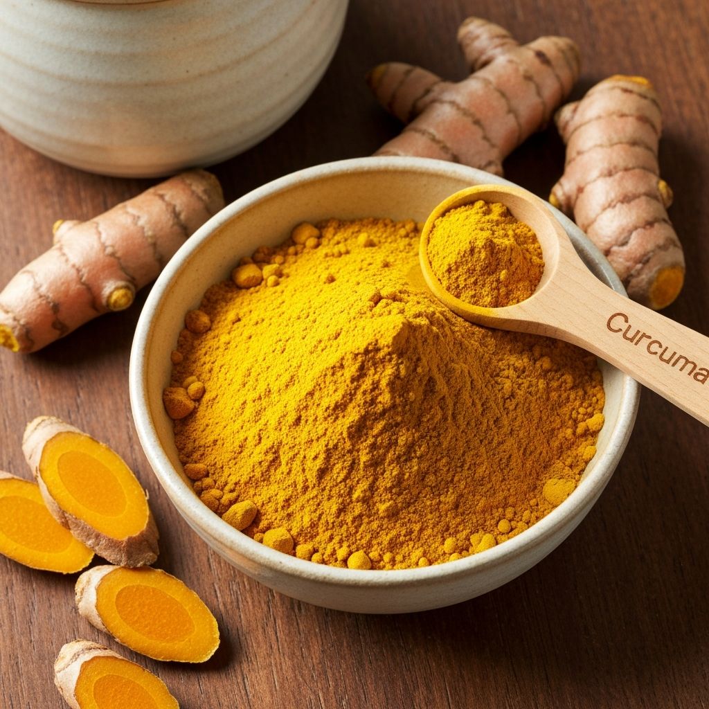 Curcuma longa root powder